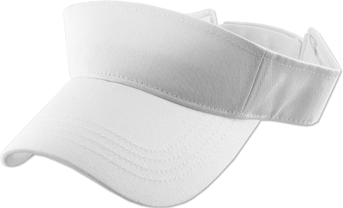 Cotton White Visor image 0