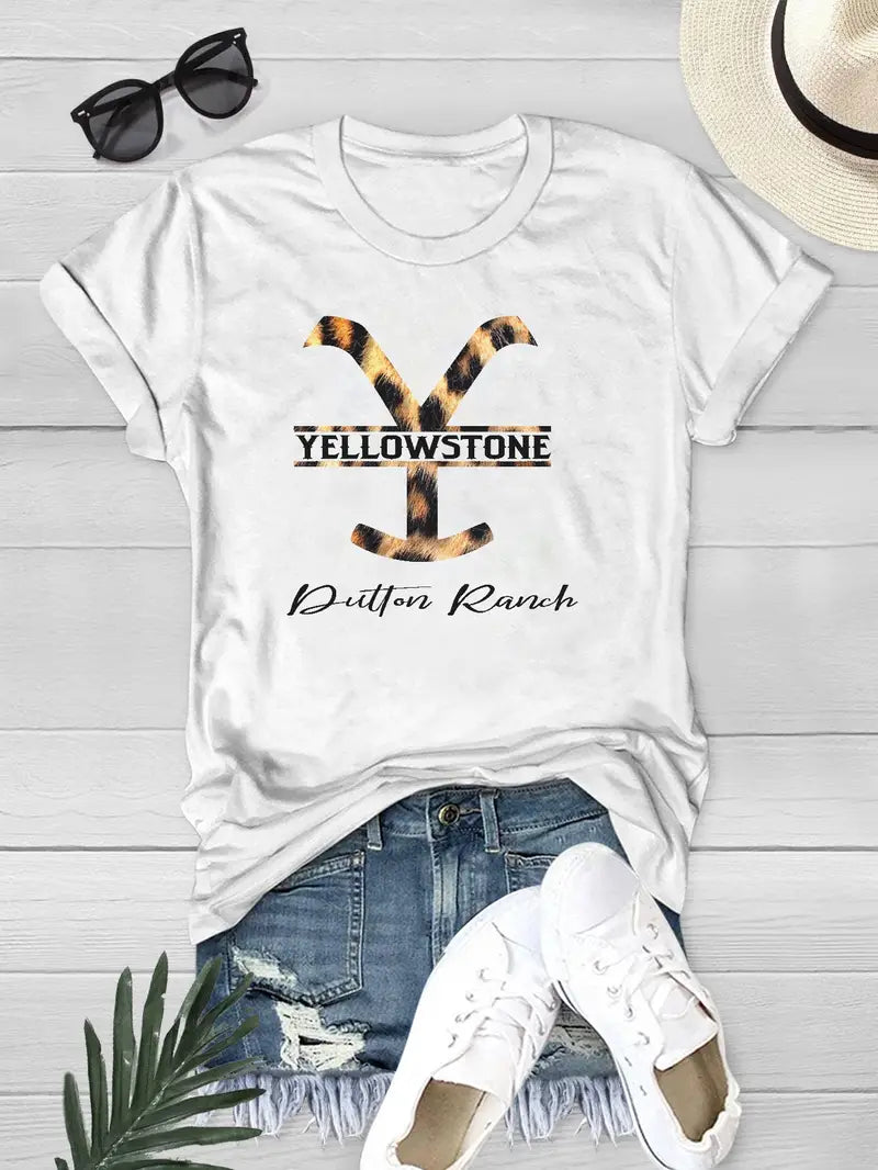 Yellowstone Print T-shirt image 1