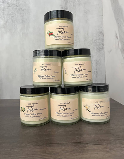 Whipped Tallow Cream - Face & Body Moisturizer
