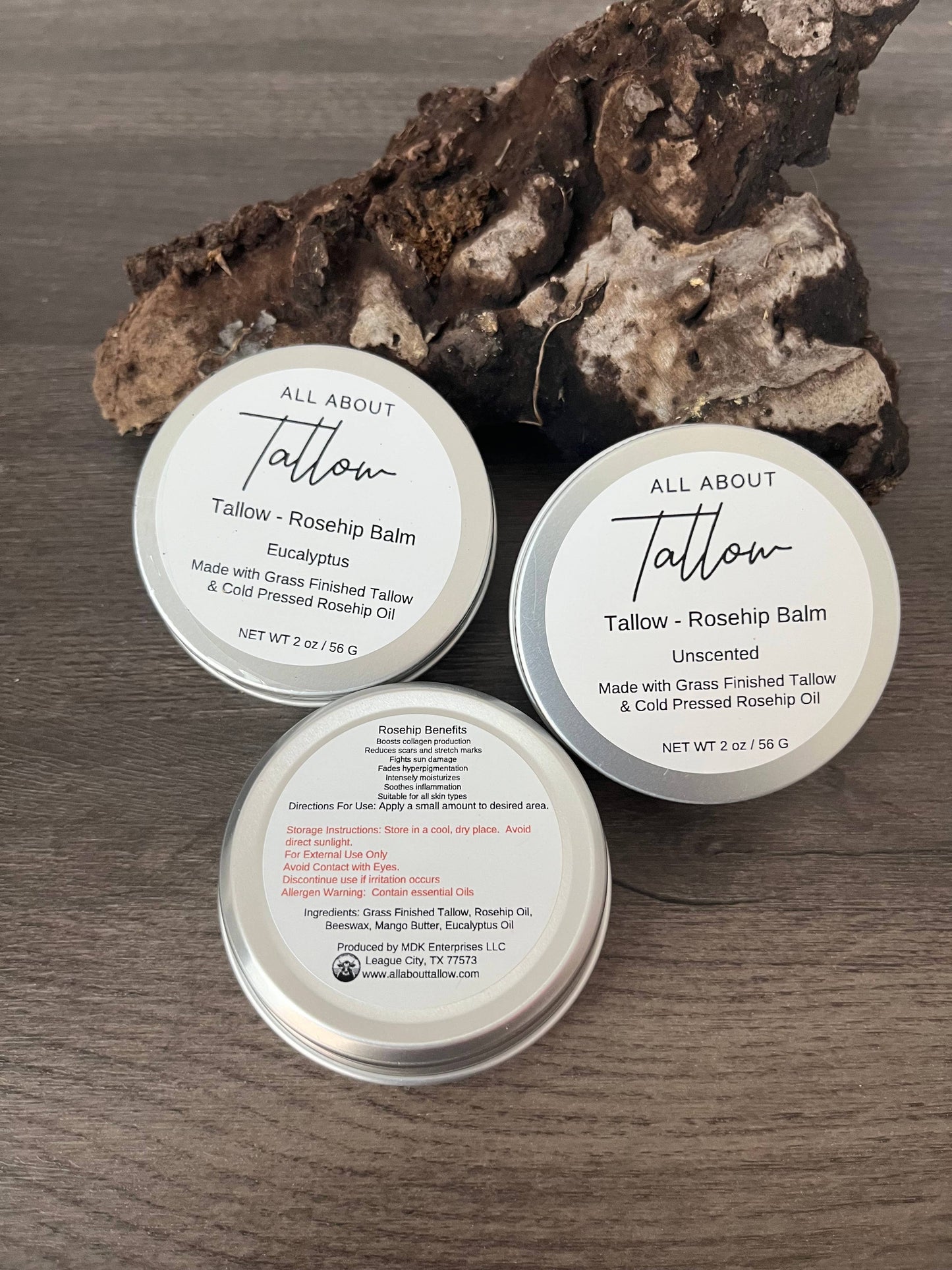 Tallow Rosehip Balm