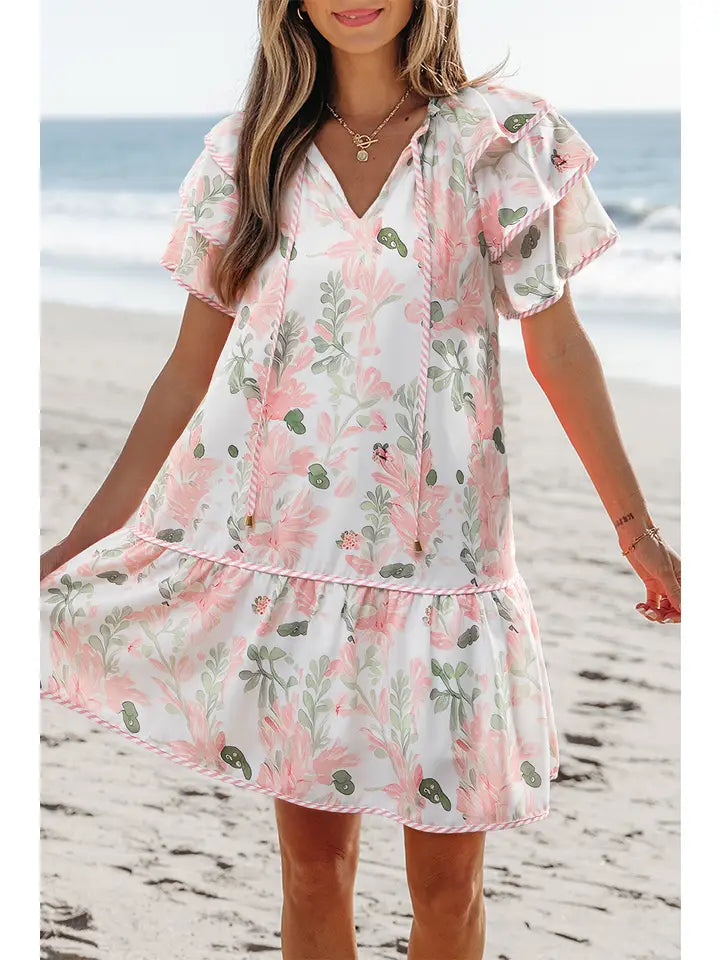 Silken Stems Mini Dress image 2