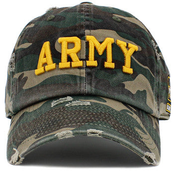 Camo ARMY Ball Cap image 0