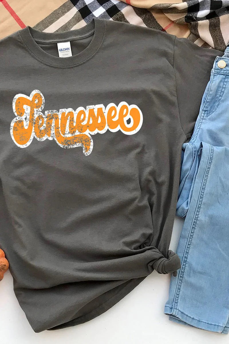 Tennessee Distressed Short Sleeve T-Shirt image 0