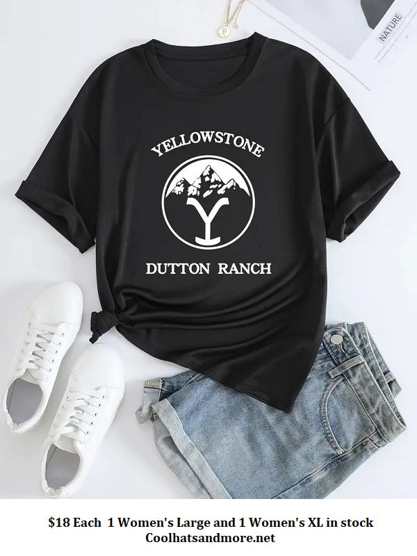 Yellowstone Dutton Ranch (Mountains)T-Shirt image 0