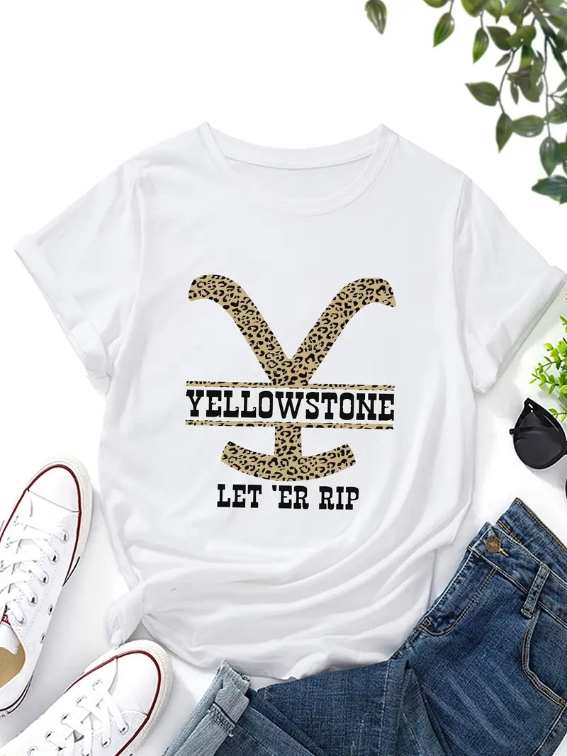Yellowstone Print T-shirt image 0