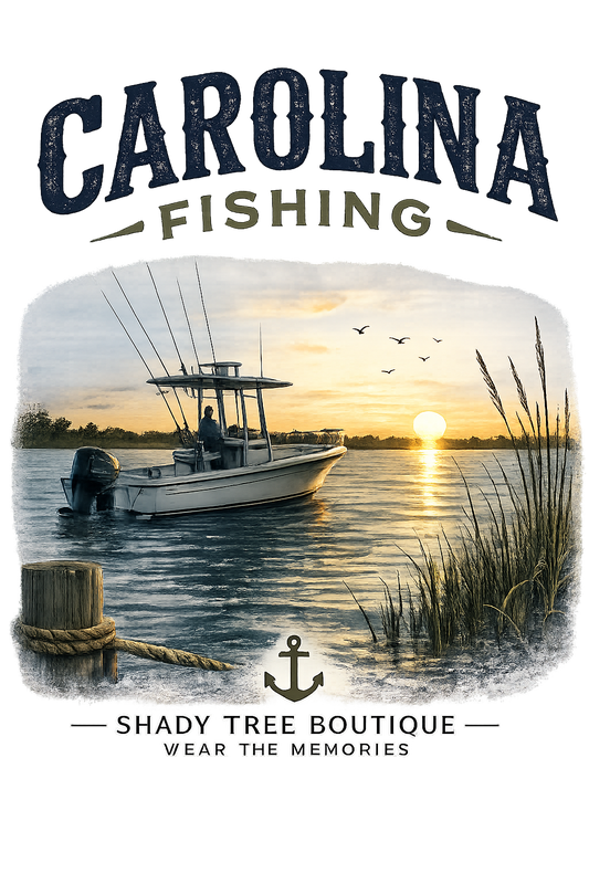 Carolina Fishing tote design
