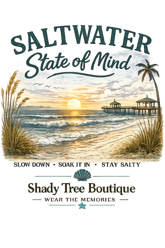 Saltwater State of Mind tote design